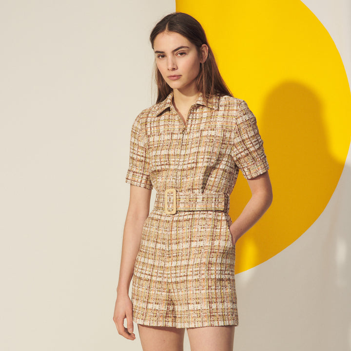 Sandro | Mono corto de tweed Acacia