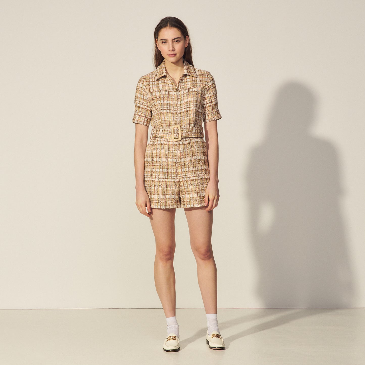 Mono corto de tweed Acacia