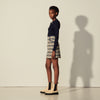 Falda de cuadros de tweed Annete