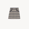 Falda de cuadros de tweed Annete