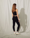 Legging de punto con bordado Mexique