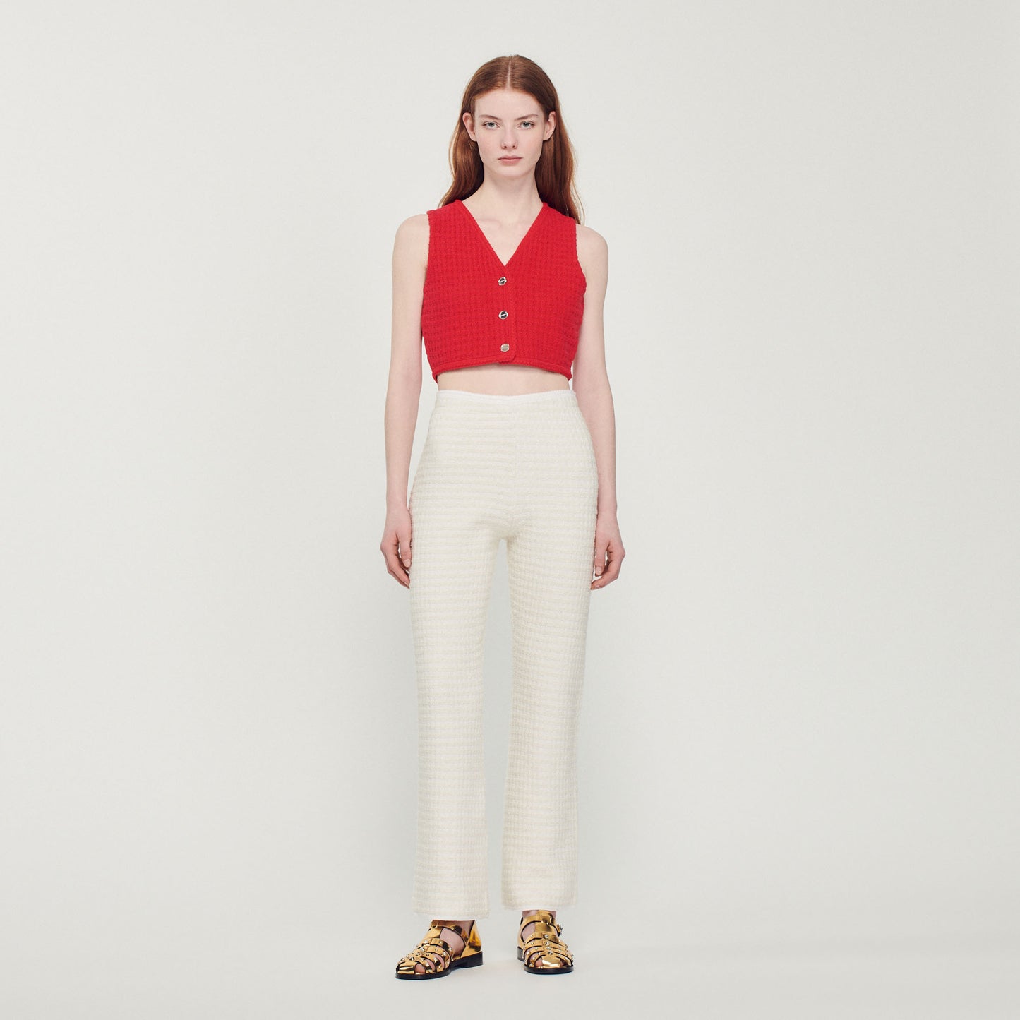 Pantalón de tweed