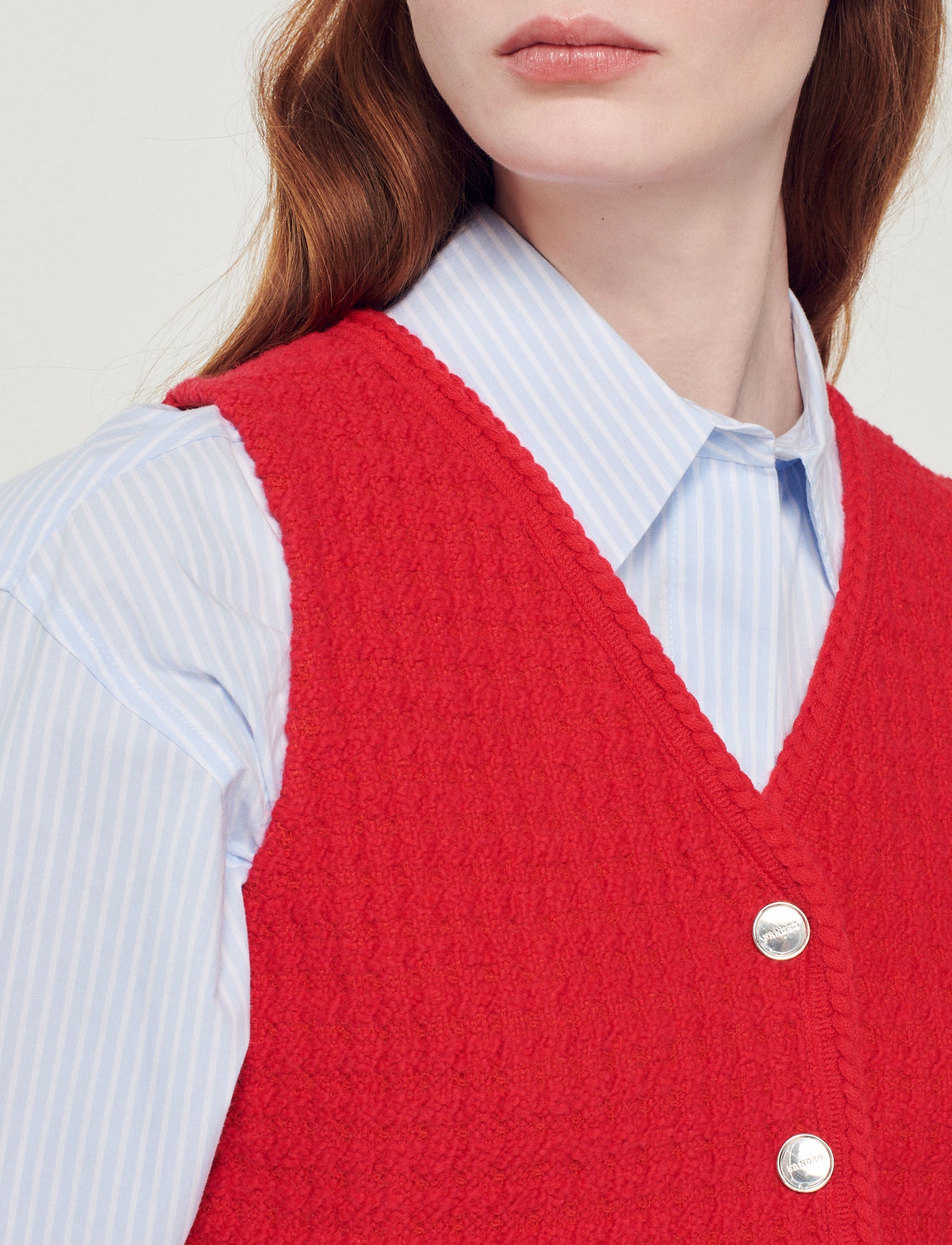 Jersey corto de tweed