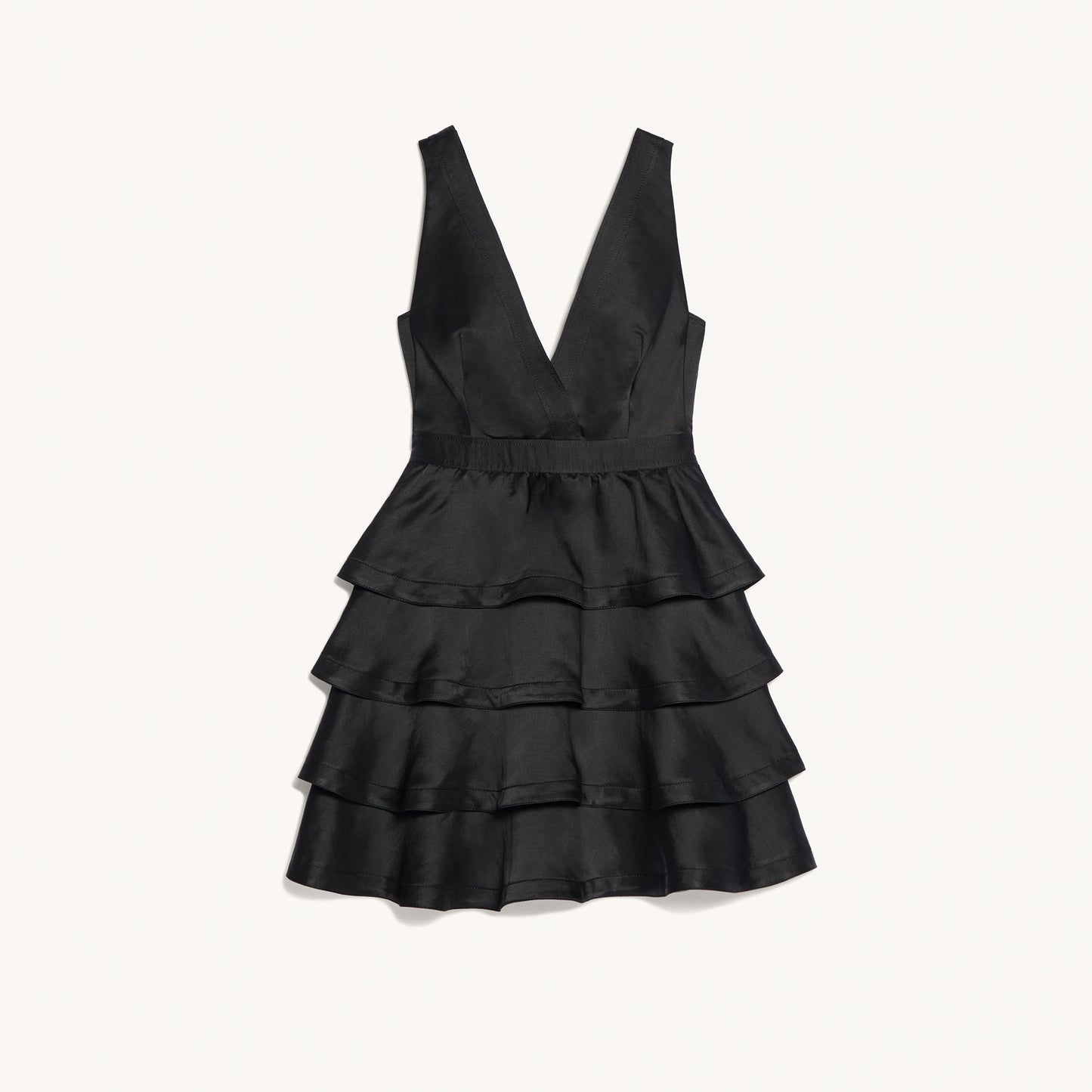 Vestido sin mangas y con volantes Raquel