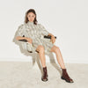 Sandro | Vestido camisero corto estampado Shirel