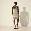 Vestido de punto con smocking