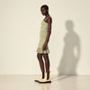 Vestido de punto con smocking