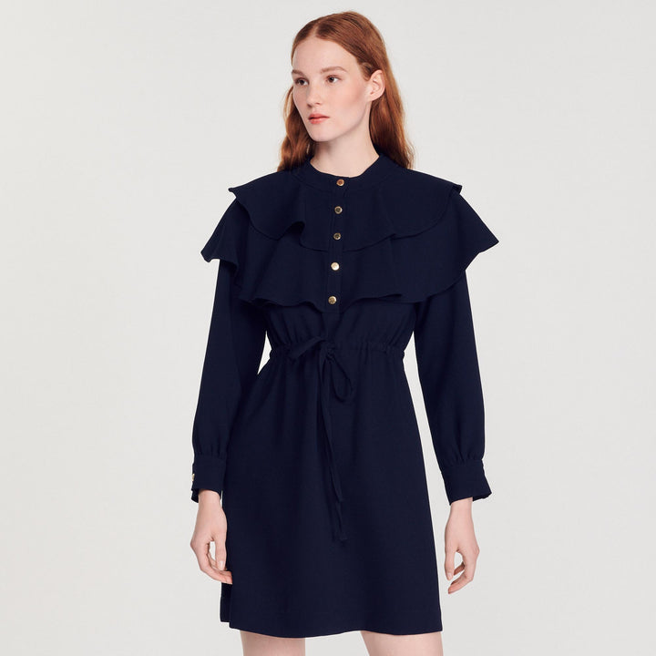 Vestido con volantes oversize