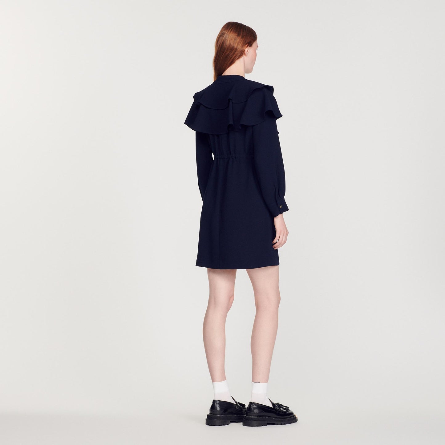 Vestido con volantes oversize