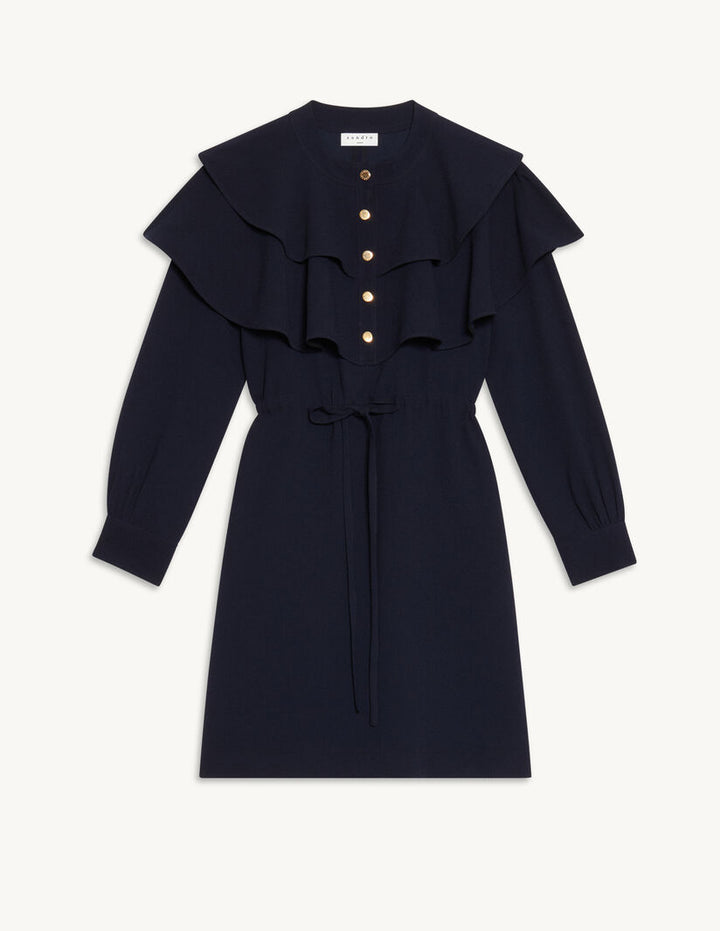 Vestido con volantes oversize
