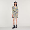 Vestido corto con estampado Blossom