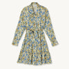 Vestido corto con estampado Blossom