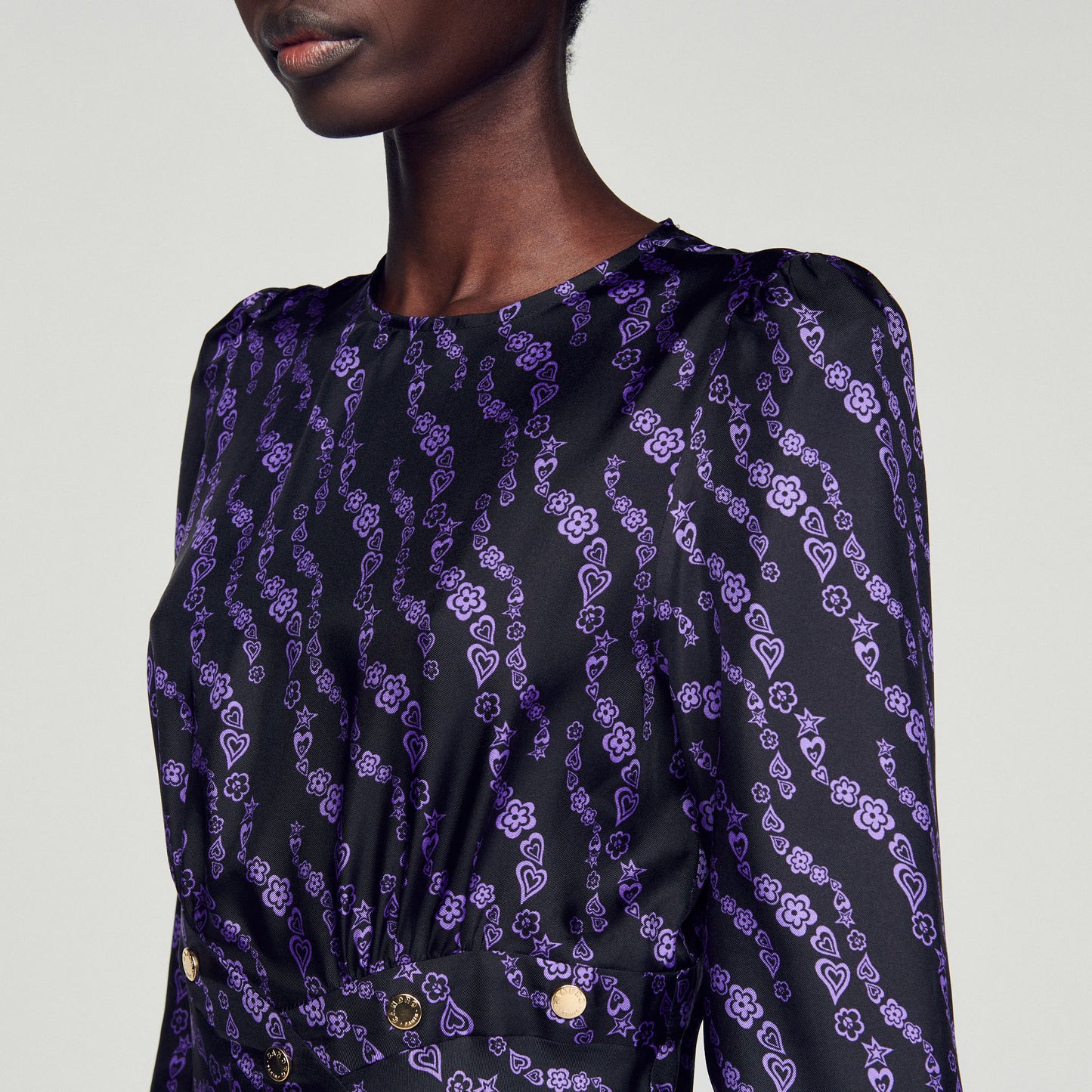 Vestido largo fluido