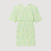 Vestido corto de tweed