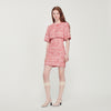 Vestido de tweed