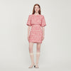 Vestido de tweed