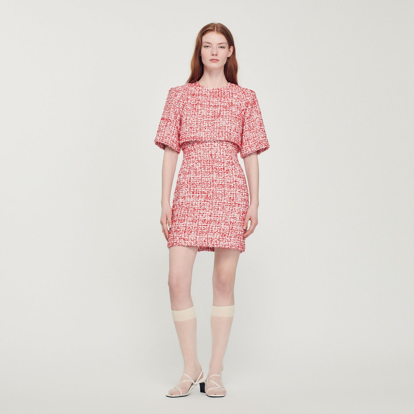 Vestido de tweed