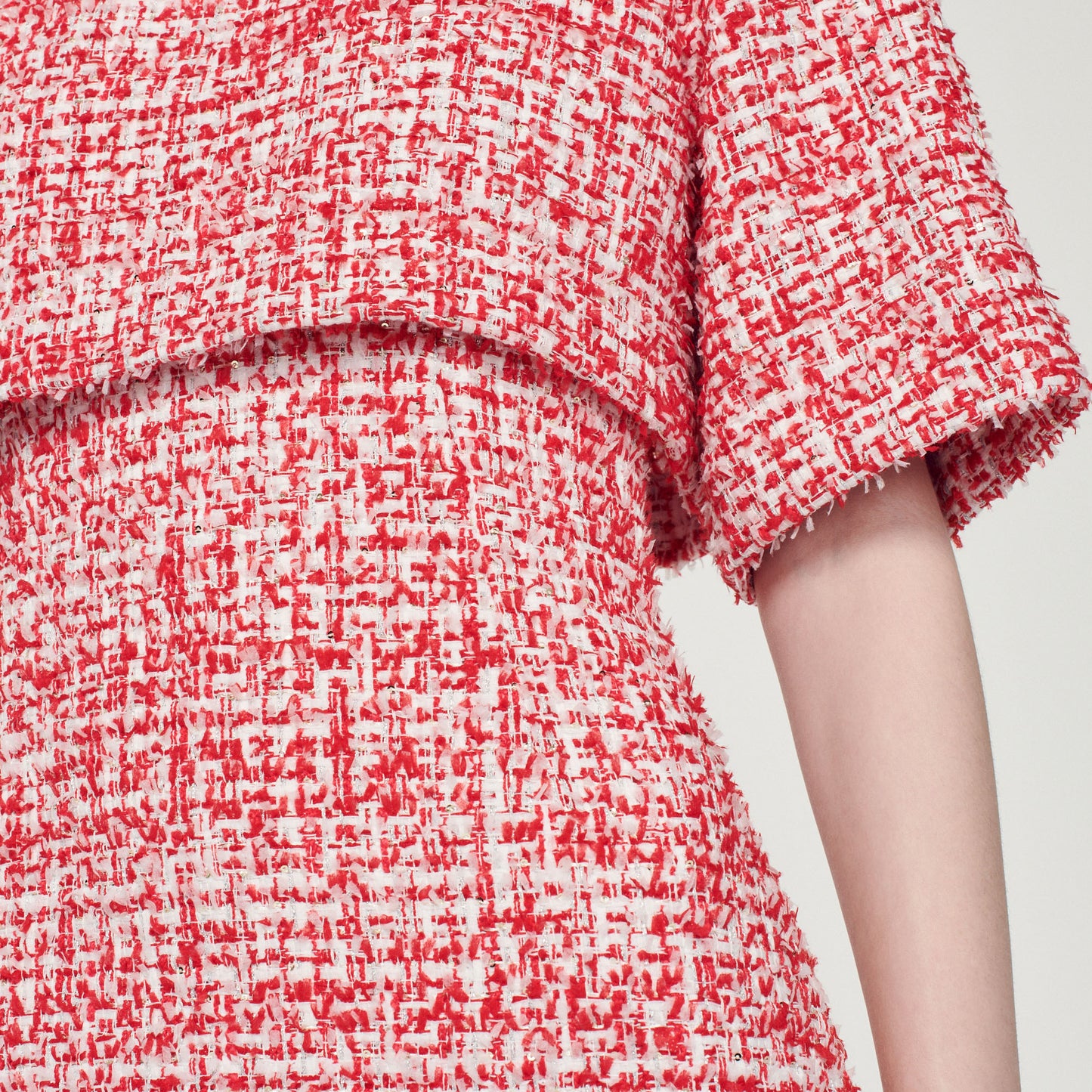 Vestido de tweed