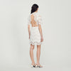 Vestido corto de guipur