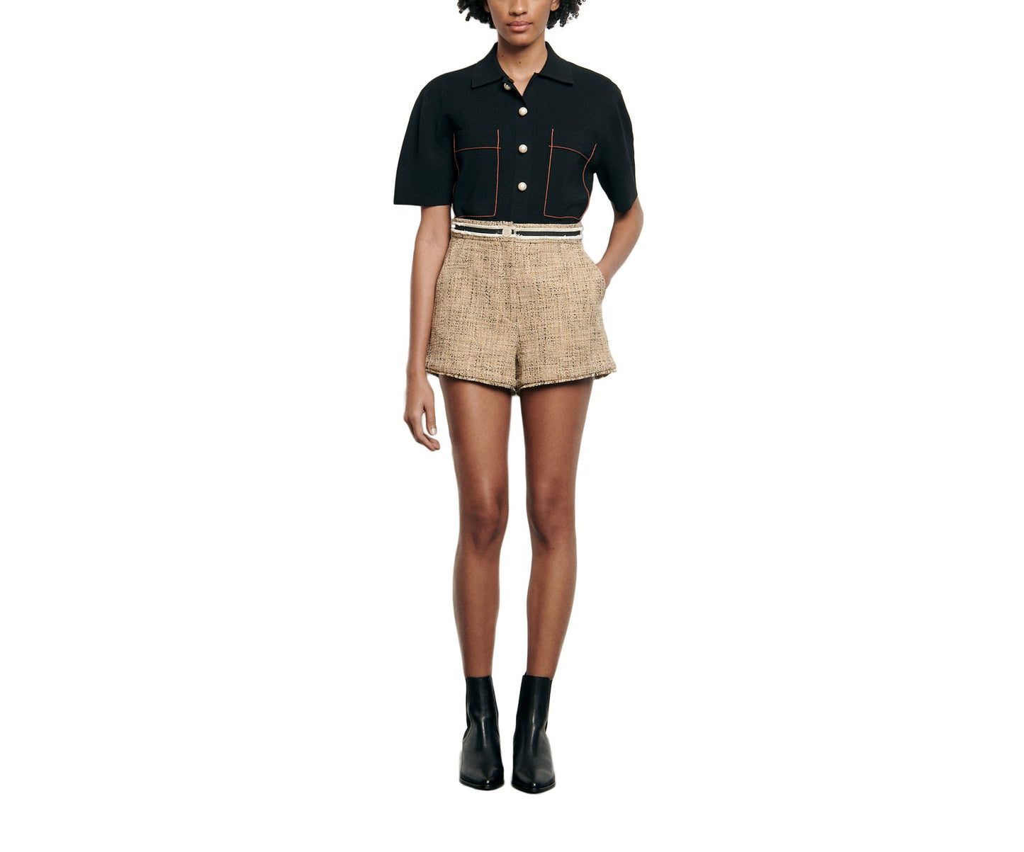 Sandro | Short Soni Beige