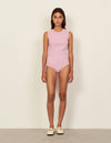 Short de punto trenzado