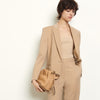 Sandro | Chaqueta de sastre con pinzas Cafey