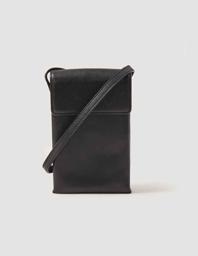 Pochette de piel lisa