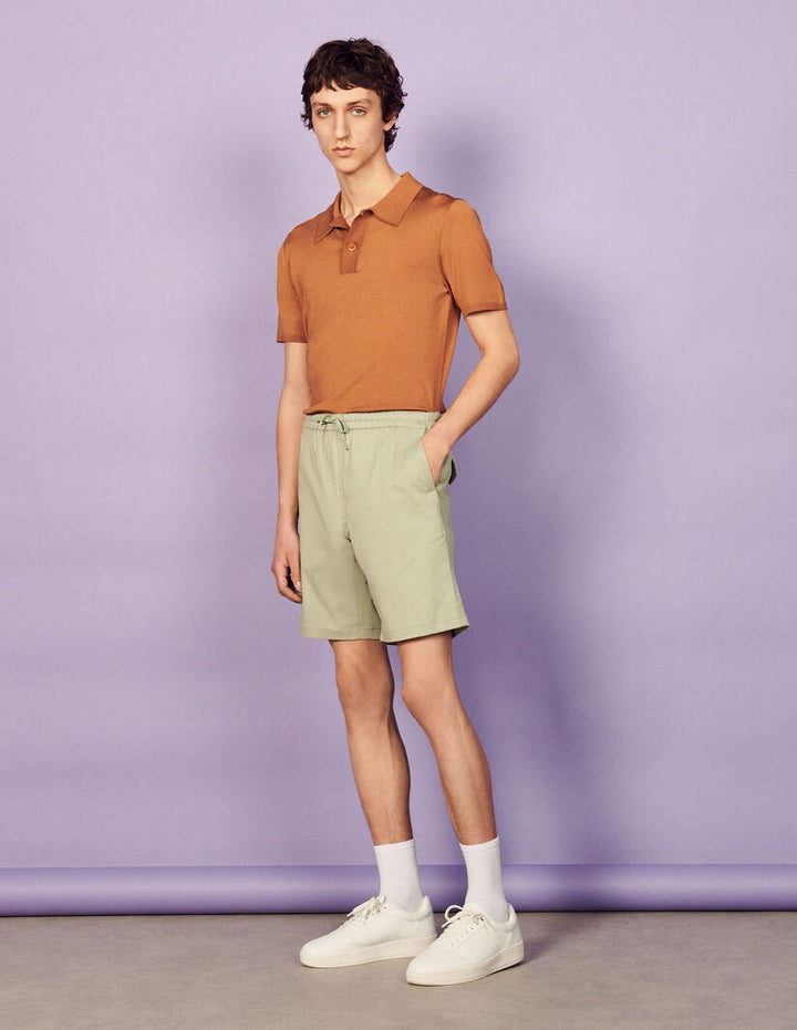 Pantalón corto de algodón