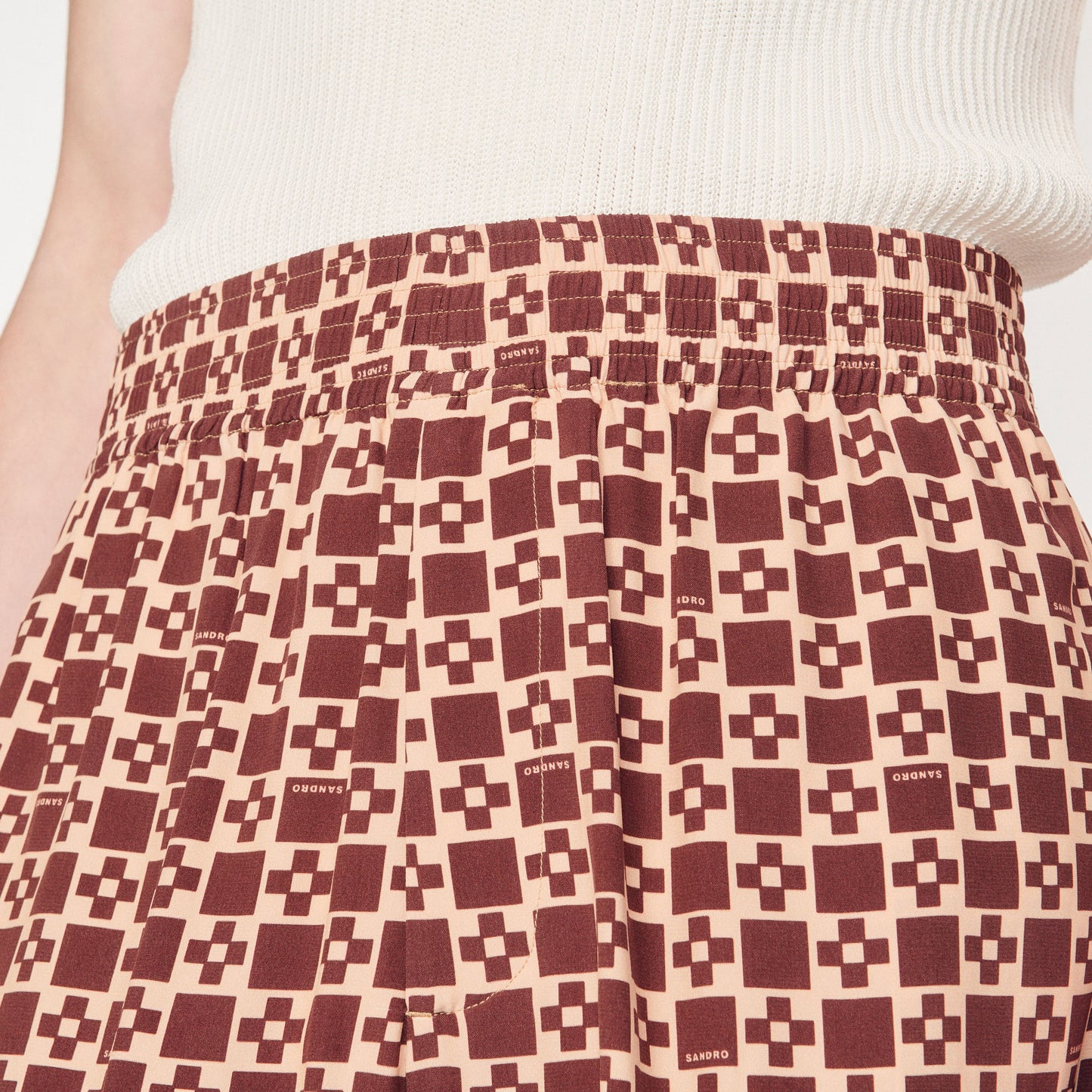 Short estampado