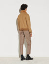 Cazadora aviador con cuello de cordero Aviator Wool