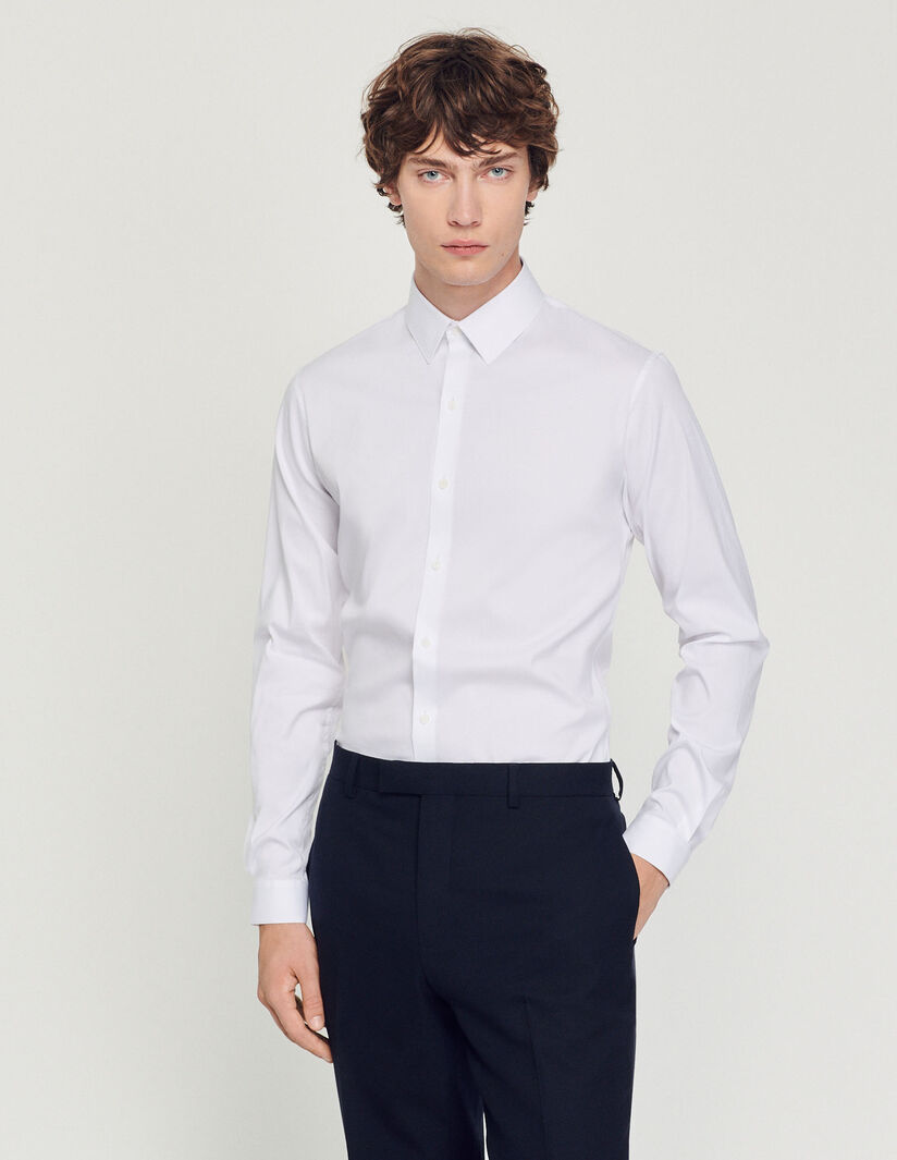 Camisa clásica de corte ajustado