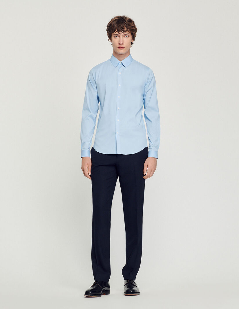 Camisa clásica de corte ajustado