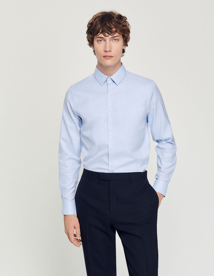 Camisa formal de tejido Oxford