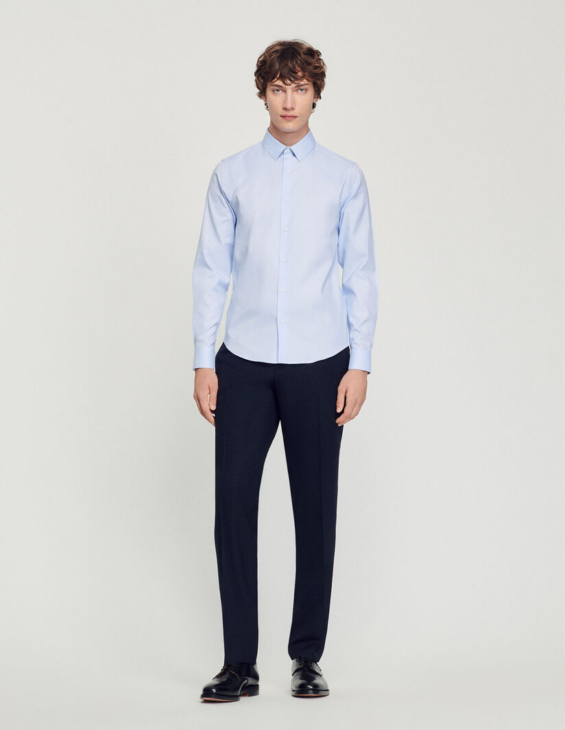 Camisa formal de tejido Oxford