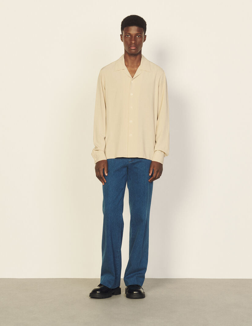Camisa fluida de viscosa