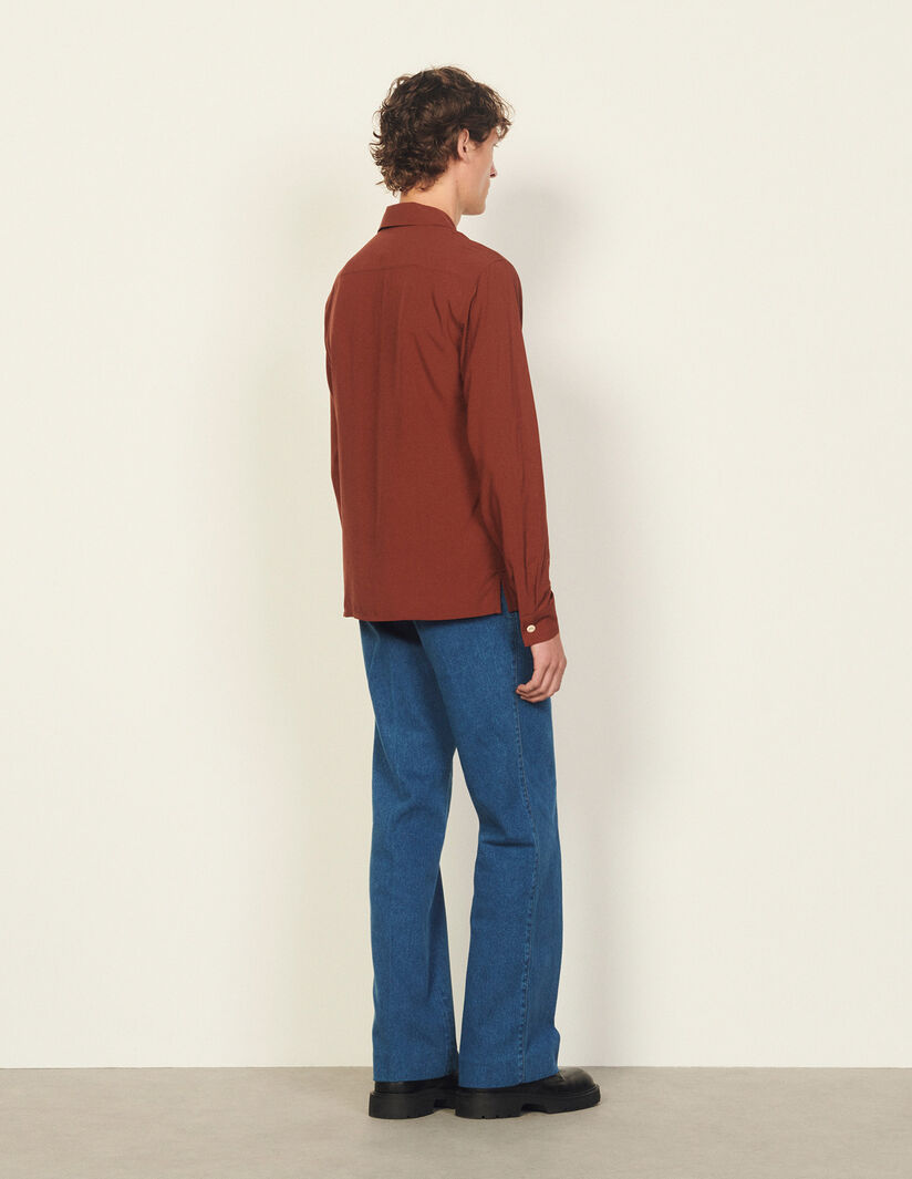 Camisa fluida de viscosa