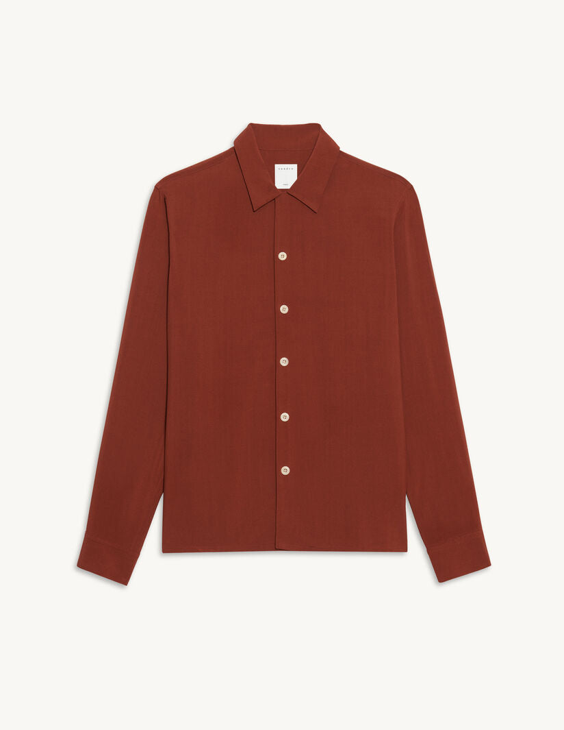 Camisa fluida de viscosa