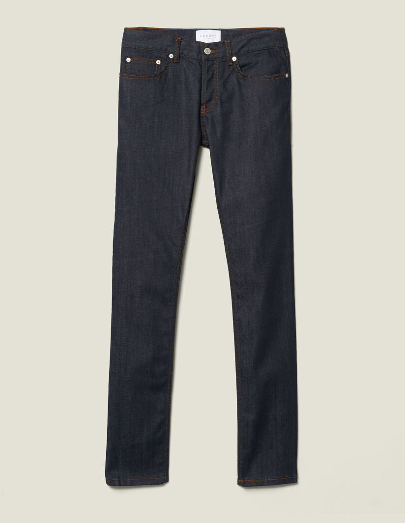 Vaquero en bruto de corte skinny