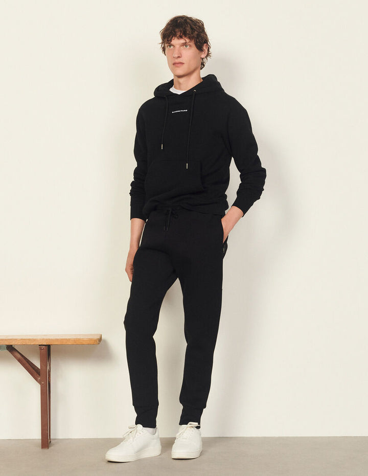 Pantalones rectos con cordón