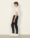 Pantalones rectos con cordón