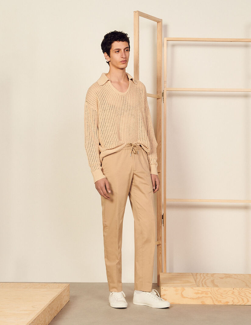Pantalón de cintura elástica