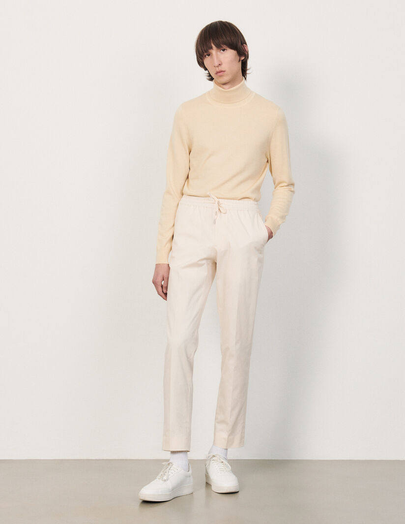 Pantalón de cintura elástica