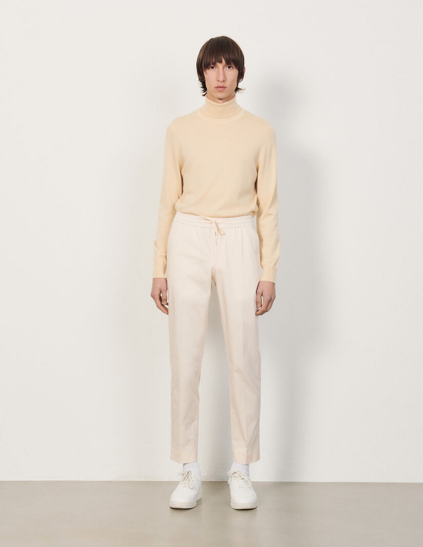 Pantalón de cintura elástica