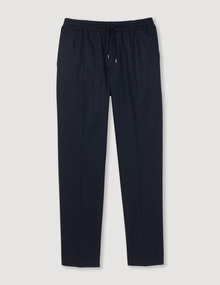 Pantalón recto elástico