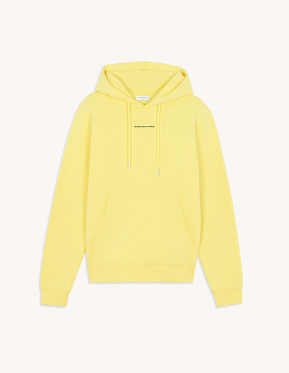 Sudadera Hoodie con logotipo bordado Hoodie Sandro