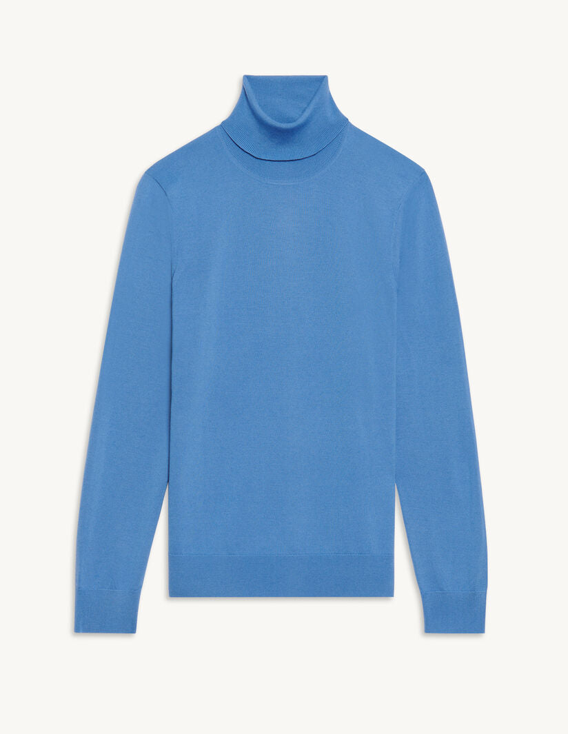 Jersey de cuello vuelto de lana
