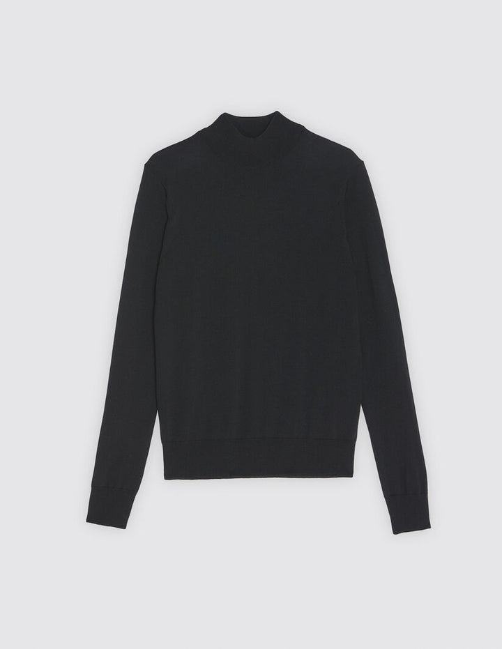 Jersey de cuello chimenea