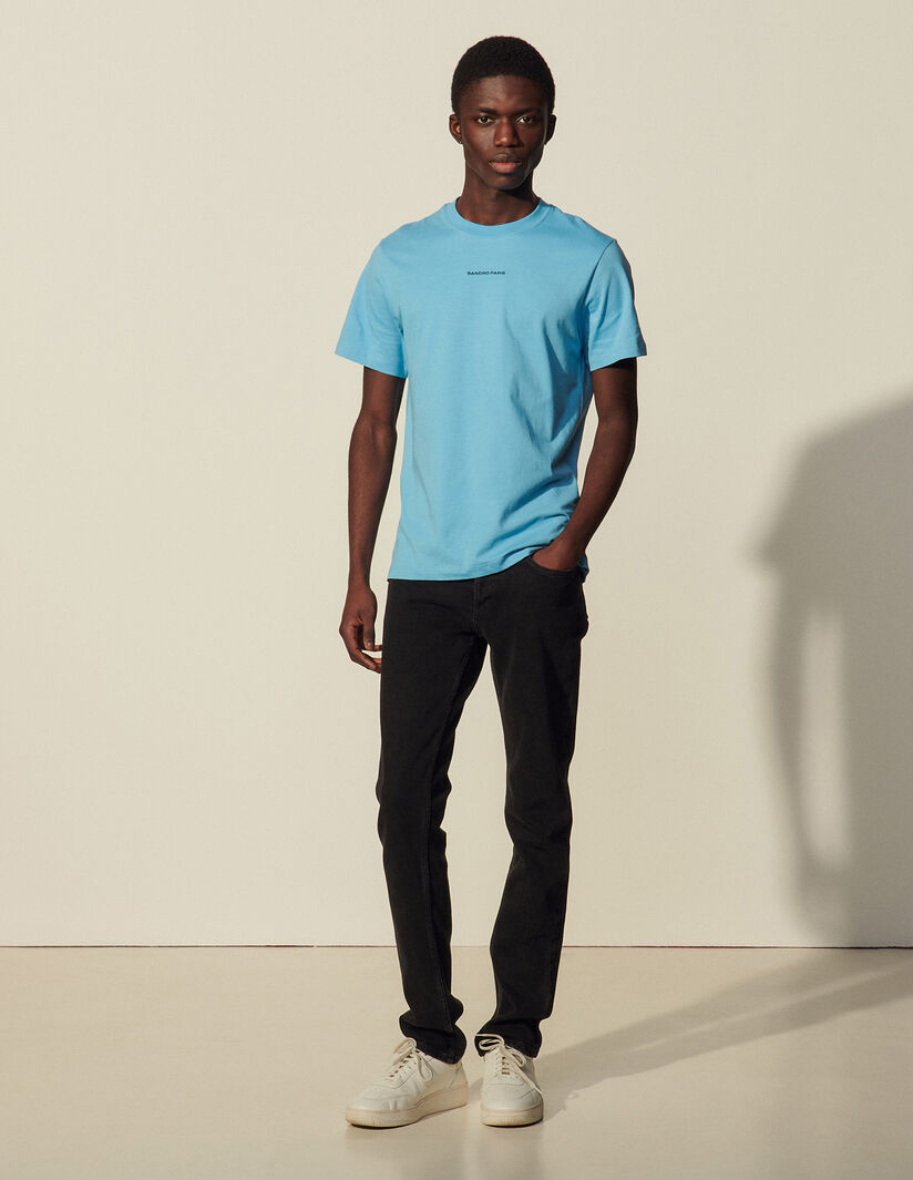 Camiseta con logotipo bordado Solid Tee