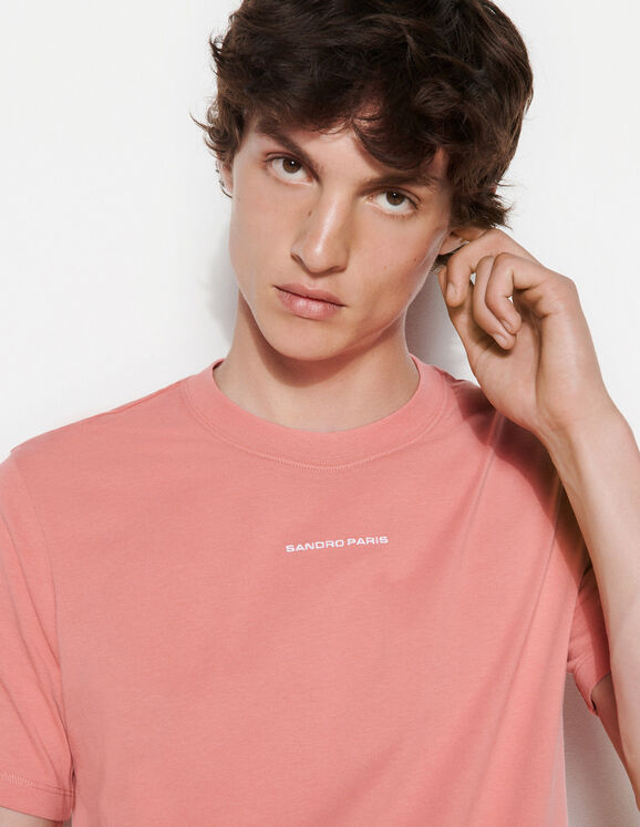 Sandro | Camiseta con logotipo bordado Solid Tee
