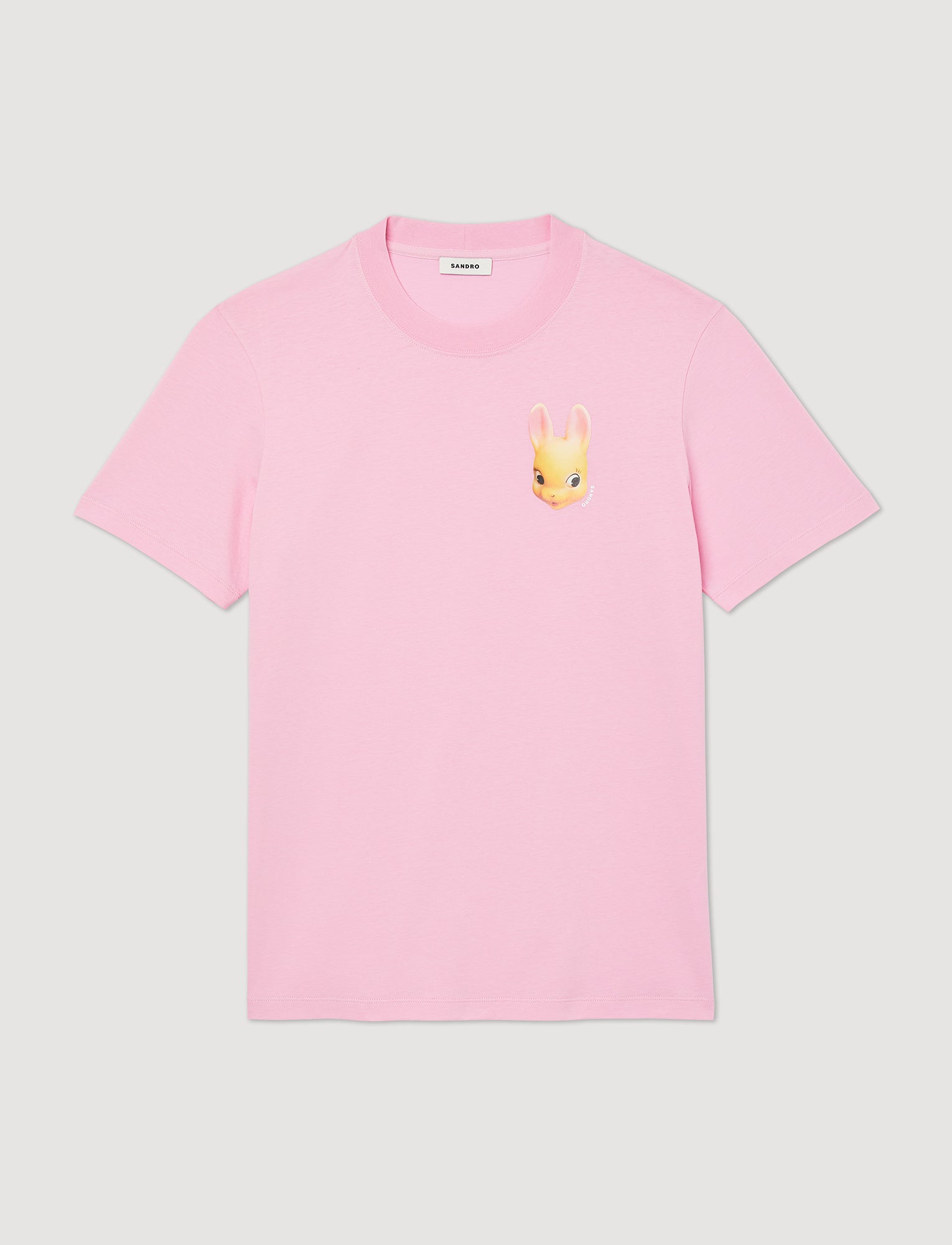 Camiseta con estampado de conejo